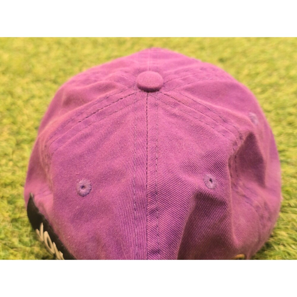 2016 Authentic Jon Stan Purple Distressed Hat With Evil Eye GUC Super Rare - Picture 7 of 13